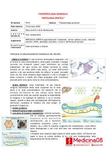 FP12-Patologia Epatica1